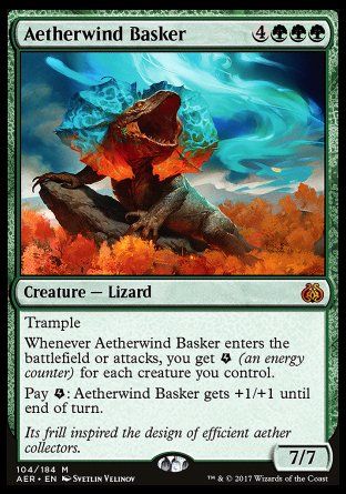 Aetherwind Basker (Aether Revolt) Trading Card