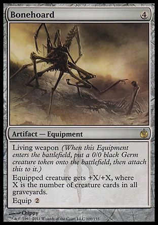 Bonehoard (Mirrodin Besieged) Trading Card