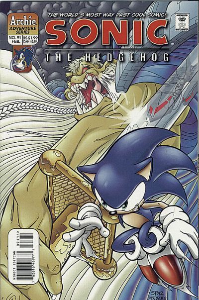 Sonic the Hedgehog #91 Comic