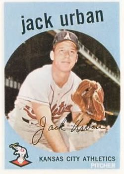 Jack Urban 1959 Topps #18 Sports Card