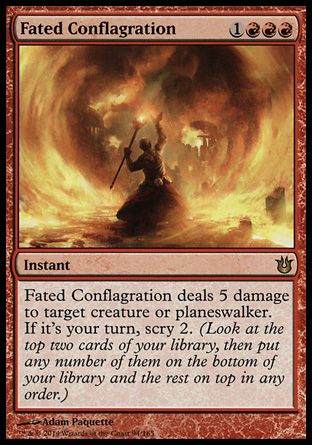 Fated Conflagration (Born of the Gods) Trading Card