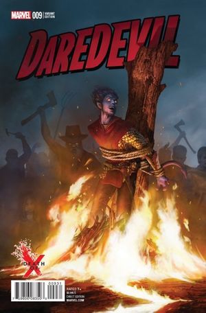 Daredevil #9 (Death Of X Variant)