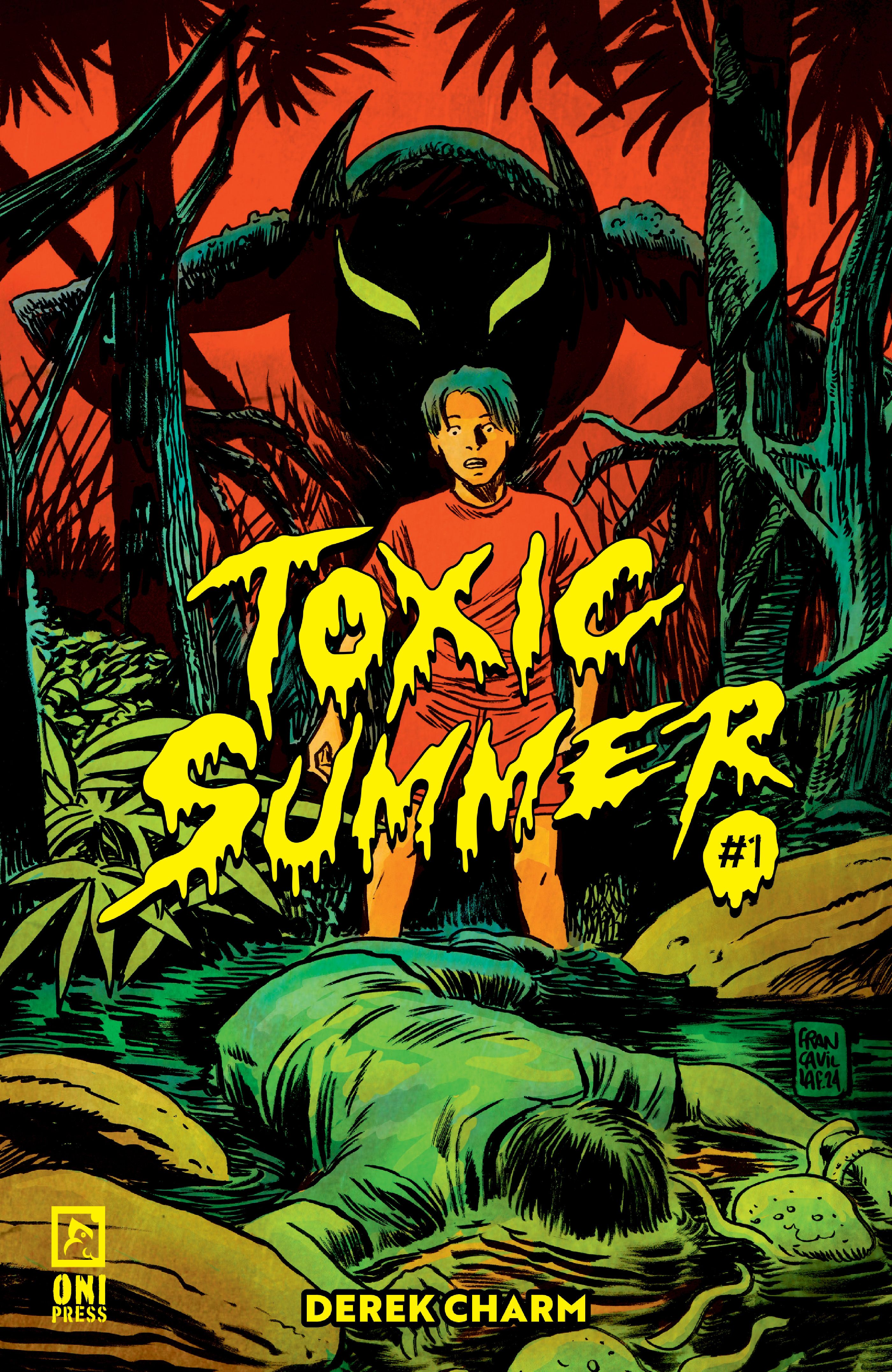 Toxic Summer #1 (Cvr F Inc 1:20 Francesco Francavilla Variant) Comic