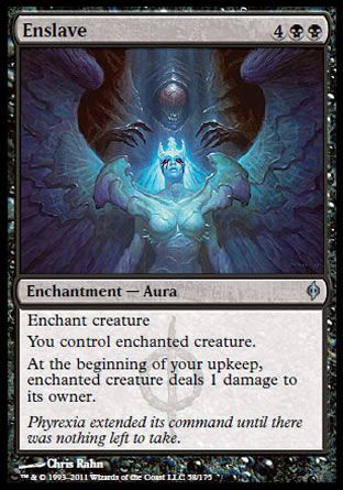 Enslave (New Phyrexia) Trading Card