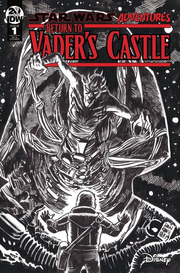 Star Wars Adventures: Return to Vader's Castle #1 (10 Copy Cover B&w Francavilla)
