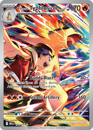Ethan's Typhlosion (190/182) - Destined Rivals