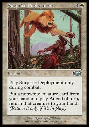 Surprise Deployment (Planeshift) Trading Card