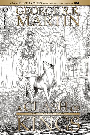 Game of Thrones: A Clash of Kings #9 (Cover C 10 Copy Miller B&w Inc)