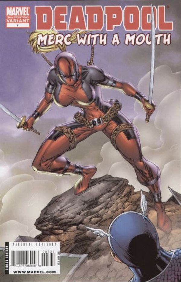 Deadpool: Merc with a Mouth #7 (3rd Printing Variant Cover)