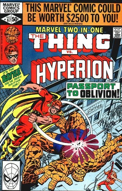 Marvel Two-In-One #67 Comic