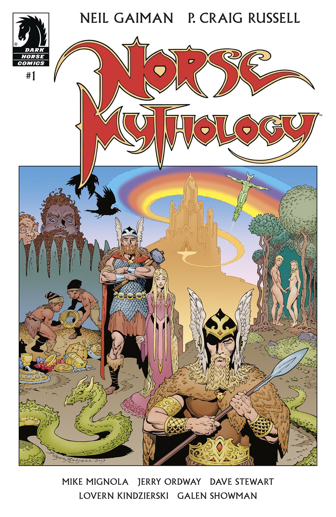 Neil Gaiman Norse Mythology #1 Comic
