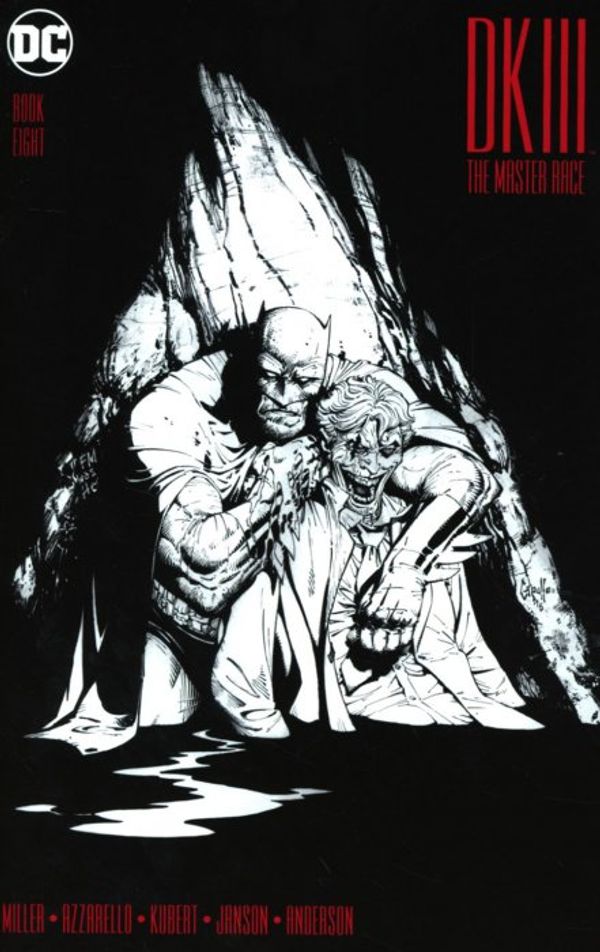 The Dark Knight III: The Master Race #8 (Midtown Comics Sketch Variant)