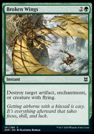 Broken Wings (Zendikar Rising) Trading Card