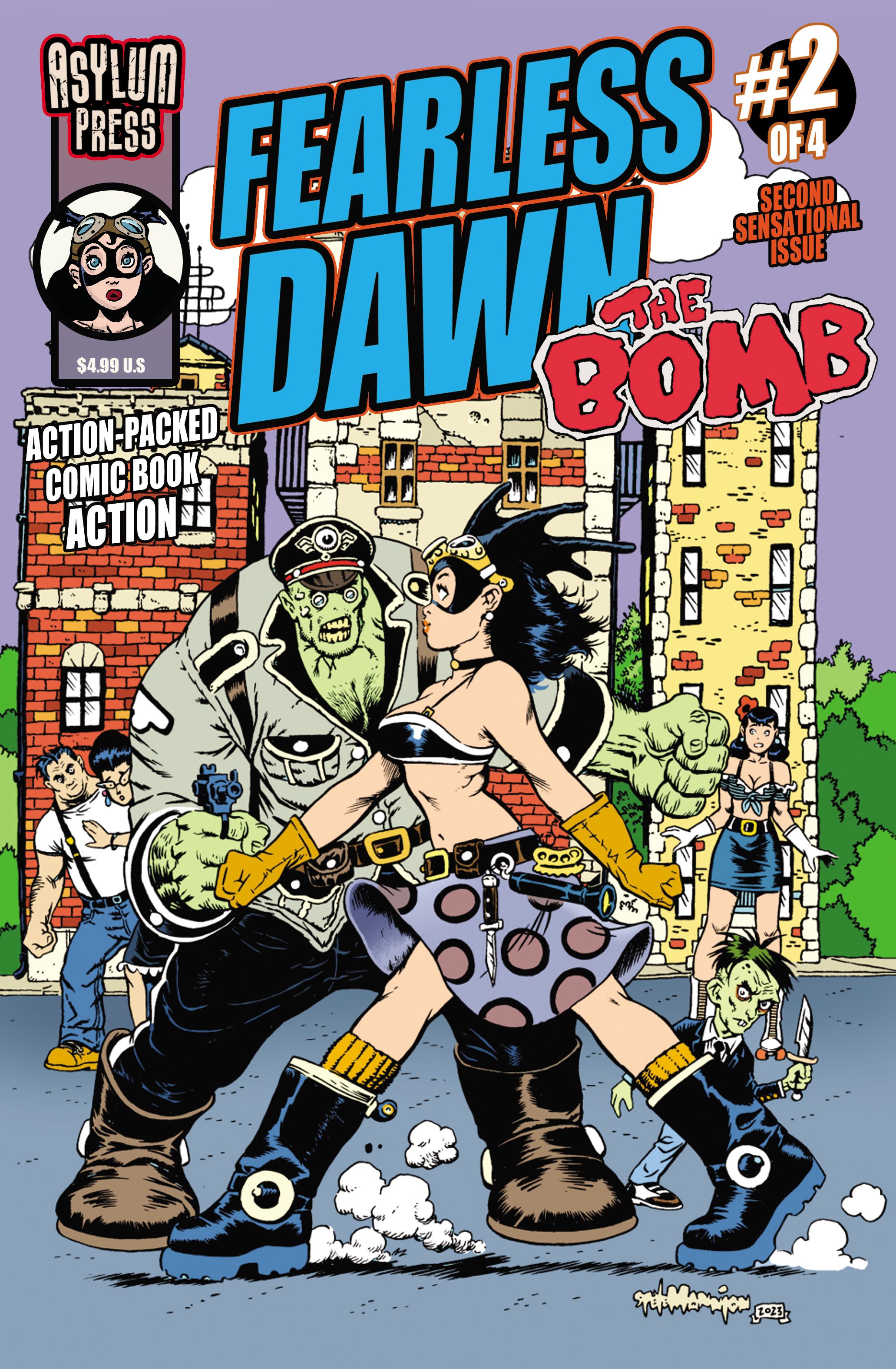 Fearless Dawn: The Bomb #2 Comic