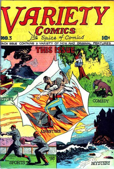 Variety Comics #3 Comic