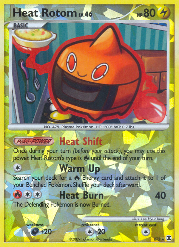 Heat Rotom Pokémon Card