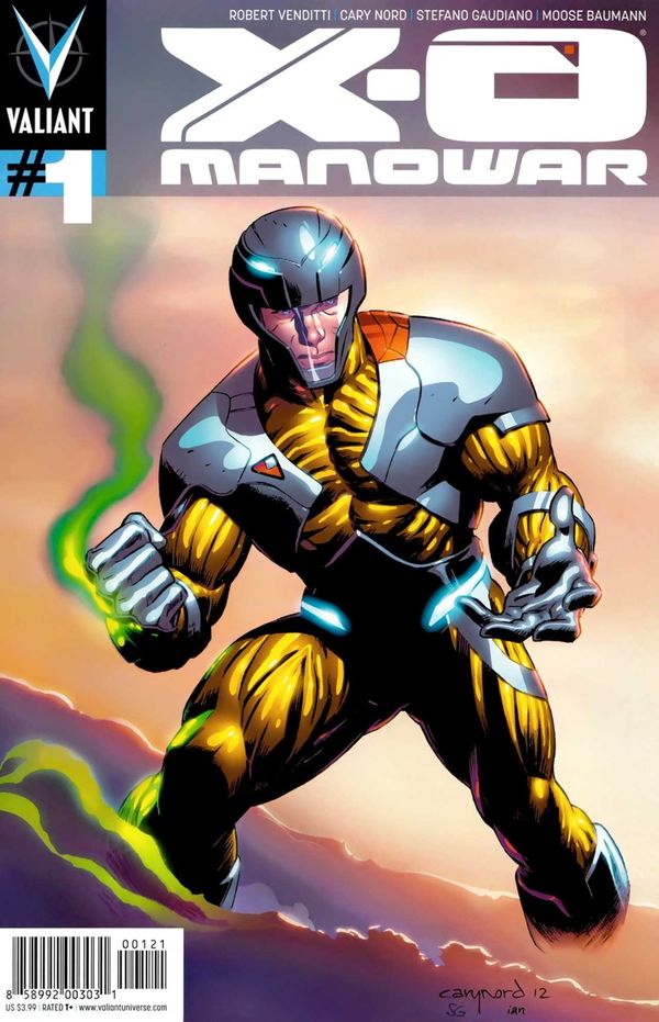 X-O Manowar #1 (Nord Variant Cover)