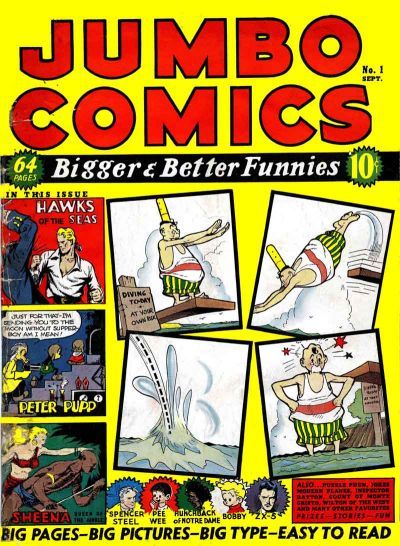 Jumbo Comics Comic