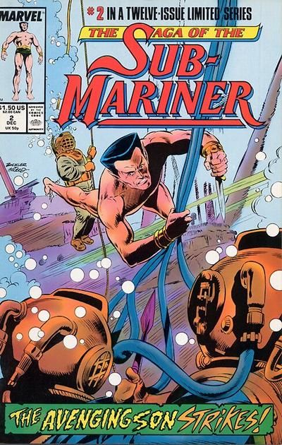 Saga of the Sub-Mariner #2 Comic