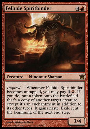 Felhide Spiritbinder (Born of the Gods) Trading Card