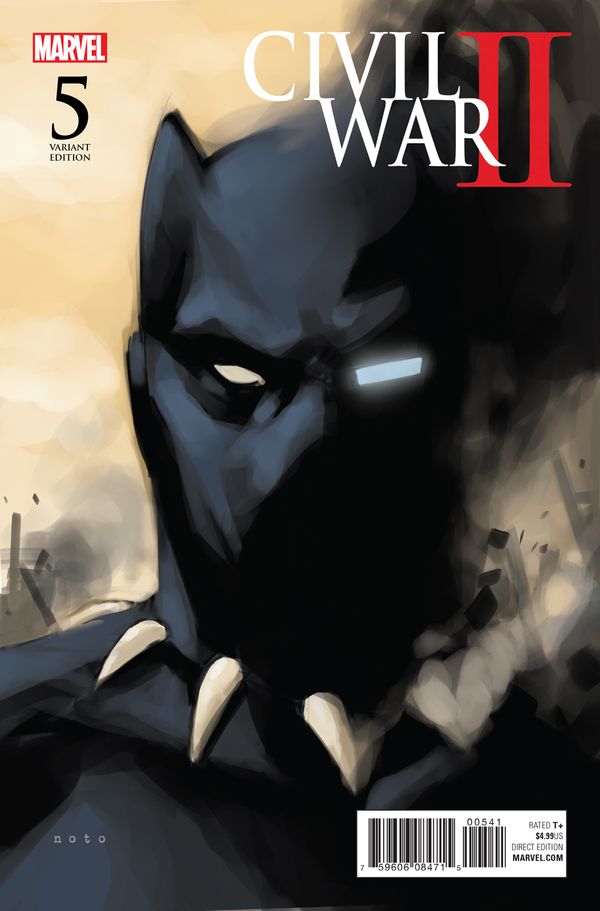 Civil War Ii #5 (Noto Black Panther Variant)