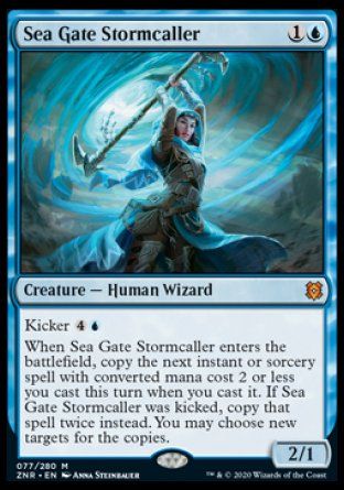 Sea Gate Stormcaller (Zendikar Rising) Trading Card