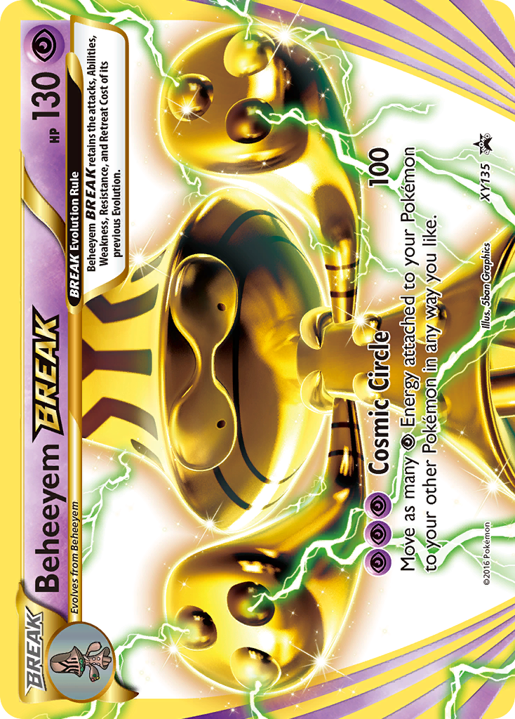 Beheeyem BREAK (XY135) - XY Black Star Promos Pokémon Card