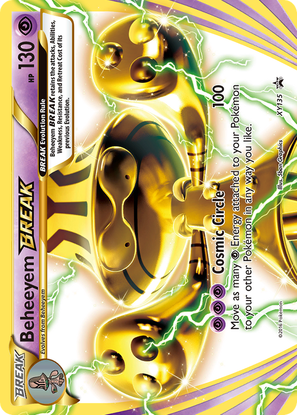 Beheeyem BREAK (XY135) - XY Black Star Promos