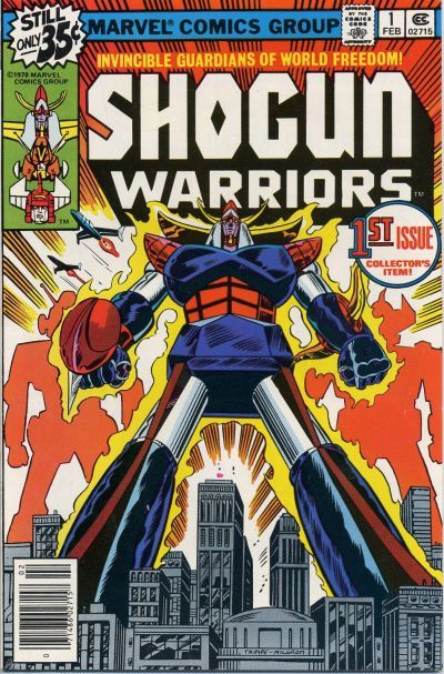 Shogun Warriors #1 Comic