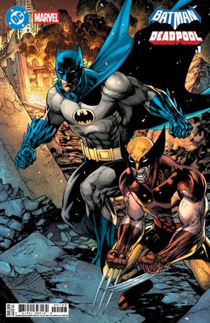 DC / Marvel: Batman / Deadpool #1 (Second Printing Cvr B Jim Lee & Scott Williams Card Stock Variant)
