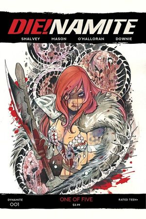 DIE!namite #1 (20 Copy Momoko Red Sonja Zombie)