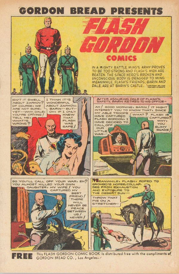 Flash Gordon Comics #1