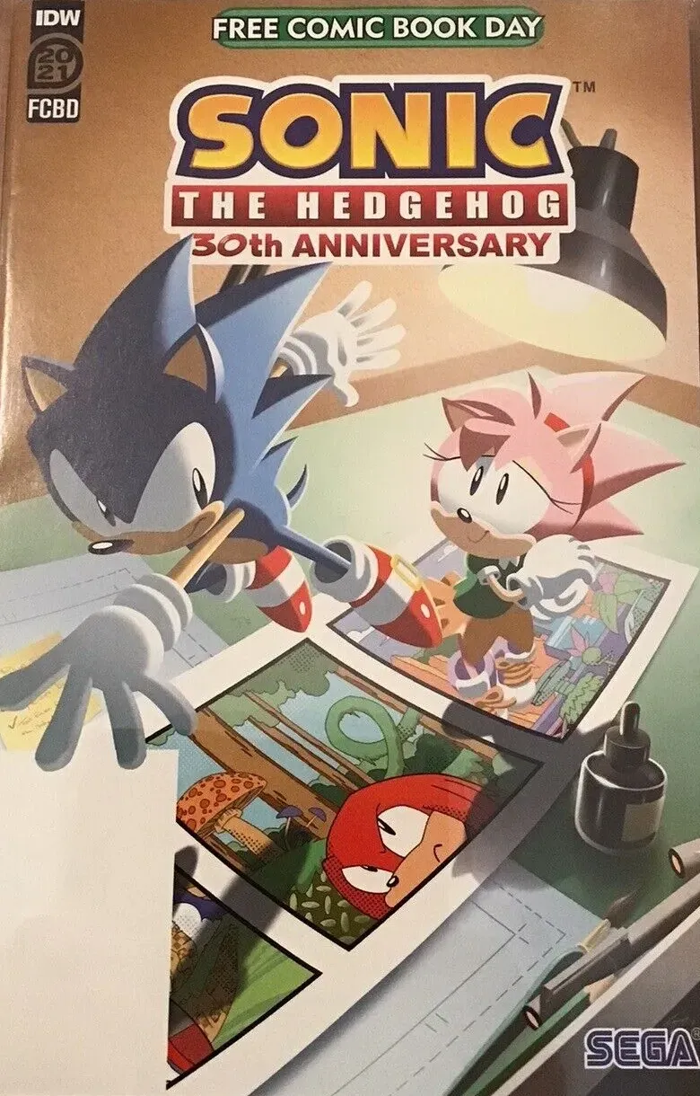 Sonic the Hedgehog Free Comic Book Day 2021 Comics Values GoCollect