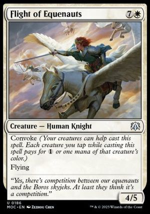 Flight of Equenauts (March of the Machine Commander Decks)