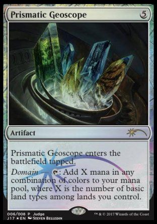 Prismatic Geoscope (Judge Gift Promos) Trading Card