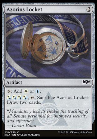 Azorius Locket (Ravnica Allegiance) Trading Card