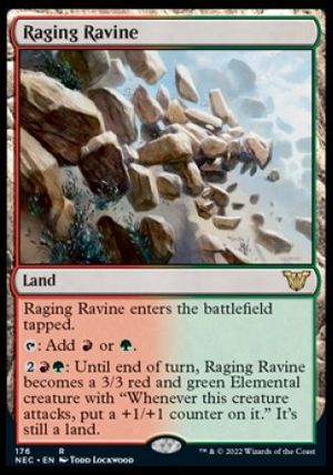 Raging Ravine (Kamigawa Neon Dynasty Commander Decks)