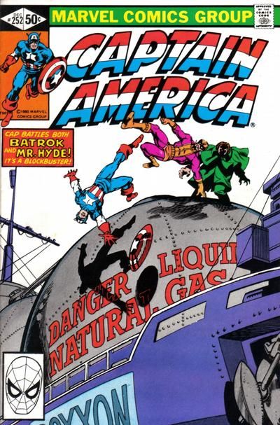 Captain America #252 Comic
