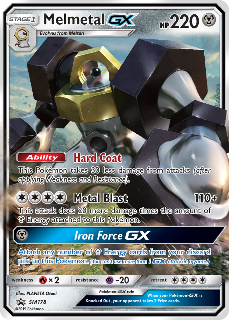 Melmetal GX (SM178) - SM Black Star Promos Pokémon Card