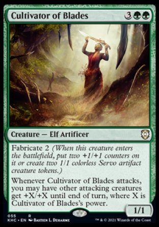 Cultivator of Blades (Kaldheim Commander Decks) Trading Card