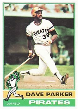  1982 Topps # 343 All-Star Dave Parker Pittsburgh