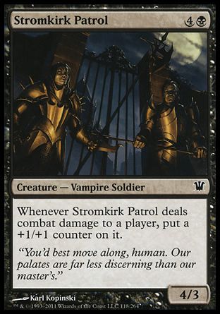 Stromkirk Patrol (Innistrad) Trading Card