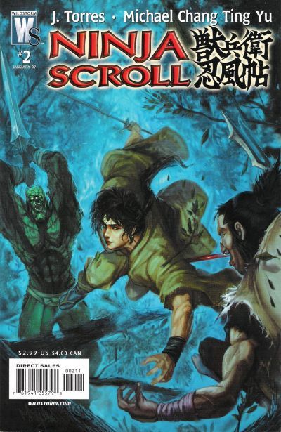 Ninja Scroll #2 Comic