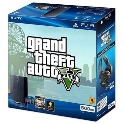 Sony Playstation 3 [250 GB] [Grand Theft Auto V Bundle]