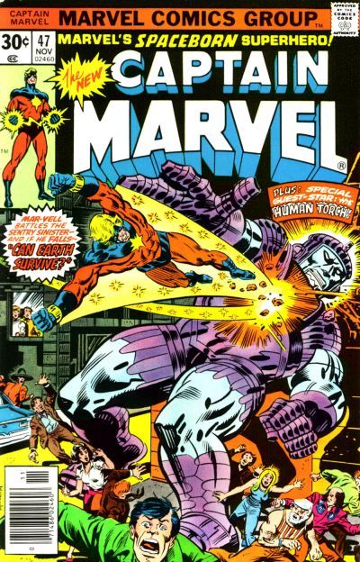 Captain Marvel #47 Comic