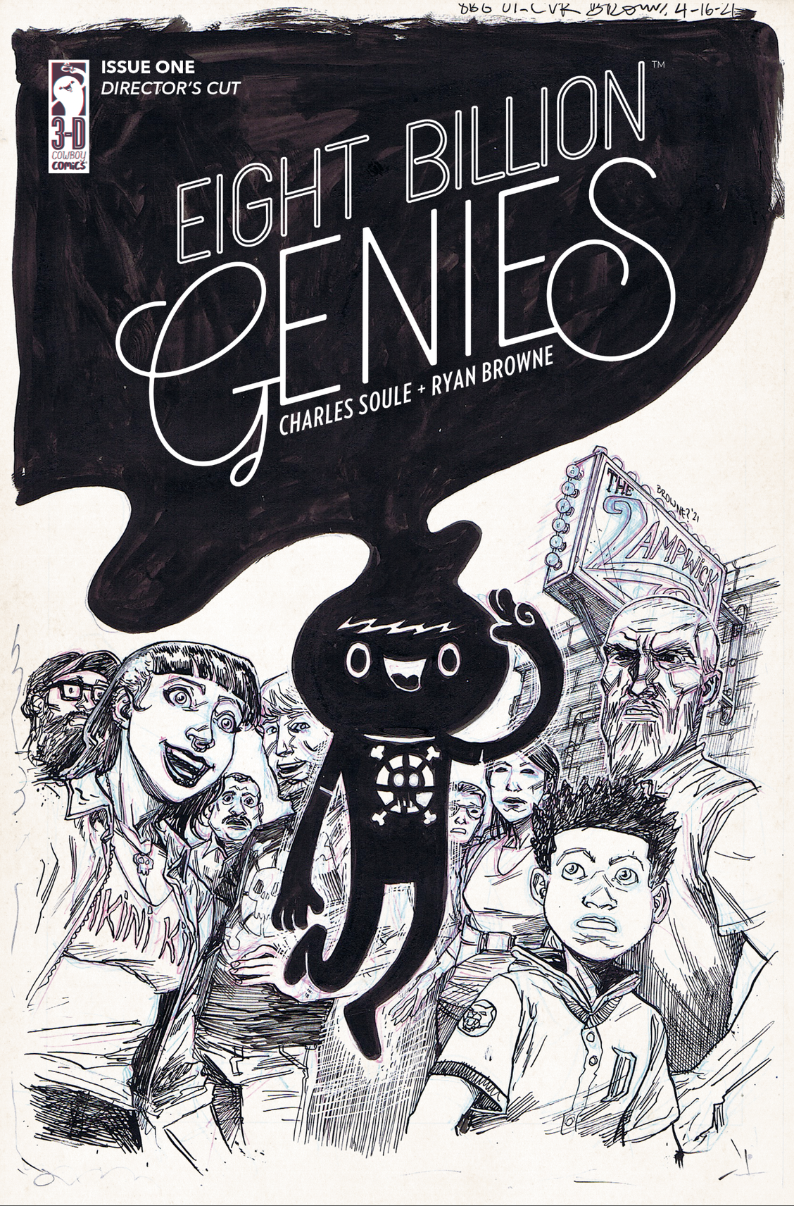 Eight Billion Genies: Director's Cut Comic