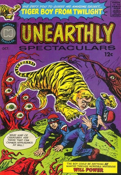 Unearthly Spectaculars Comic