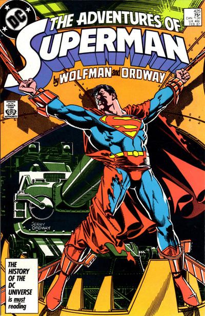 Adventures of Superman #425 Comic