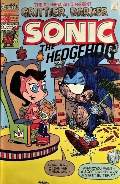 Sonic the Hedgehog #4 Comic