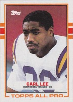 Carl Lee 1989 Topps #76